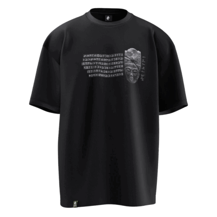 Kültegin Tasarımlı Unisex Oversize Pamuklu T-shirt