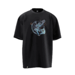 Shaman Dream Tasarımlı Unisex Oversize Pamuklu T-shirt