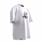 Shaman's Soul Tasarımlı Unisex Oversize Pamuklu T-shirt - Görsel 2