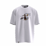 Shaman's Soul Tasarımlı Unisex Oversize Pamuklu T-shirt
