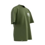 Selçuklu Tasarımlı Unisex Oversize Pamuklu T-shirt - Görsel 5