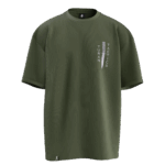 Turan Tactics v2 Tasarımlı Unisex Oversize Pamuklu T-shirt - Görsel 6