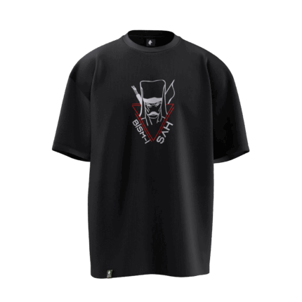Yeniçeri Tasarımlı Unisex Oversize Pamuklu T-shirt
