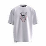 Yeniçeri Tasarımlı Unisex Oversize Pamuklu T-shirt - Görsel 4
