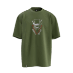 Yeniçeri Tasarımlı Unisex Oversize Pamuklu T-shirt - Görsel 6