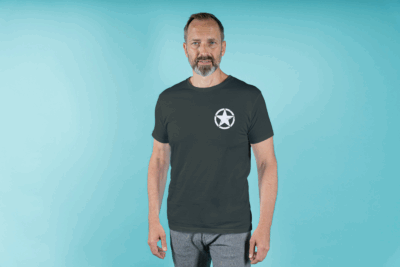Koyu Haki Slim Fit T-shirt - Görsel 2