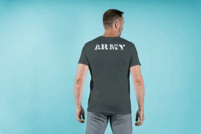 Koyu Haki Slim Fit T-shirt