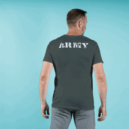 Koyu Haki Slim Fit T-shirt