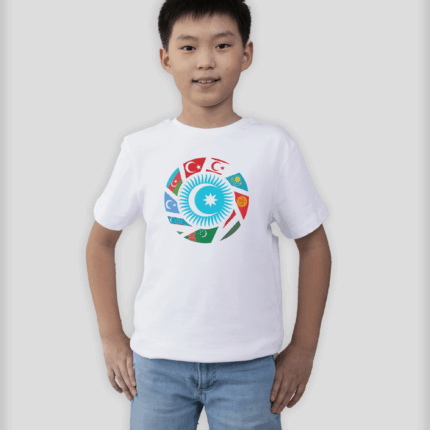 Turan Tasarımlı Pamuklu Çocuk T-shirt